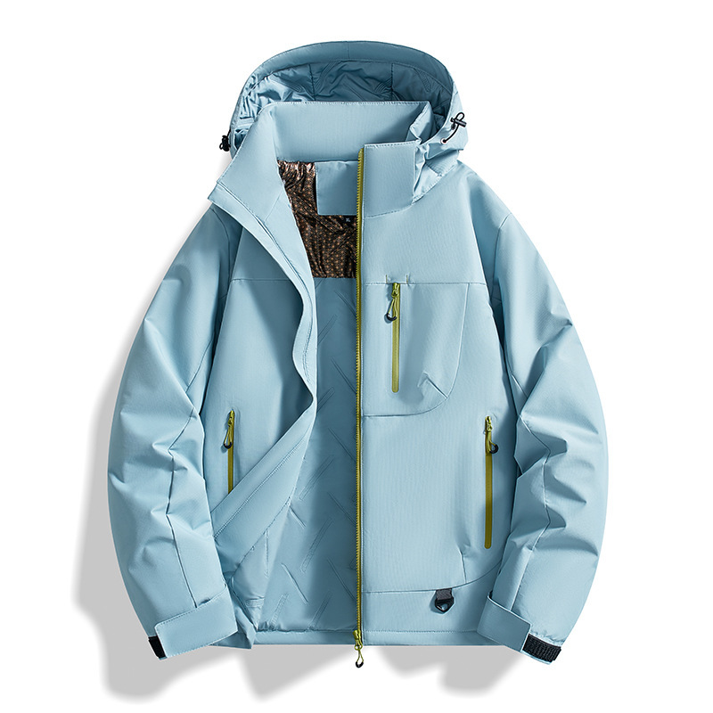 三防软壳冲锋衣女外套秋冬防风防水徒步登山服男高级感棉衣夹克|undefined