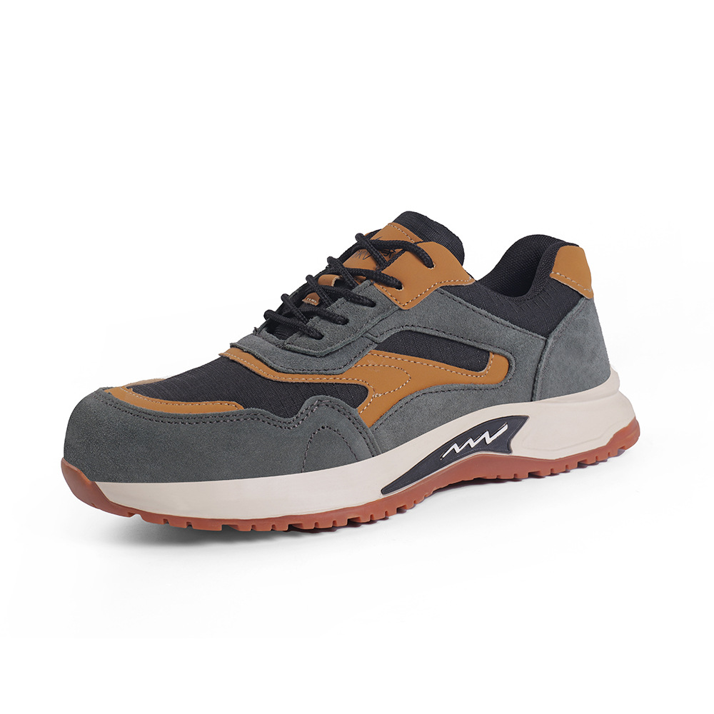 Zapatos de Seguridad Industrial de Cuero de Microfibra Antiaplastamiento, Antiperforación para Trabajo Industrial image 7