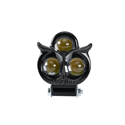 Tianyancat LED Spotlight Universal External Dual-Lens High-Low Beam Modified Headlight for Electric Vehicles and Motorcycles (Motorcycle headlights, headlights) - single-pack-sky-eyed-cat