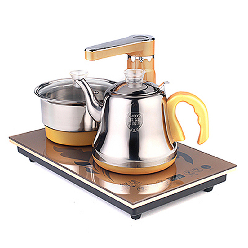 23*37cm 황금 완전 자동 전기 차 스토브 세트