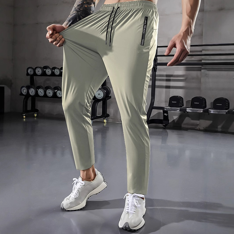 Outdoor Sports Basketball Running Training Jogging Pants Men's Breathable Fitness Pants High Stretch regular Fit Sports Pants Outdoor Sports Basketball Running Training Jogging Pants Men's Breathable Fitness Pants High Stretch regular Fit Sports Pants