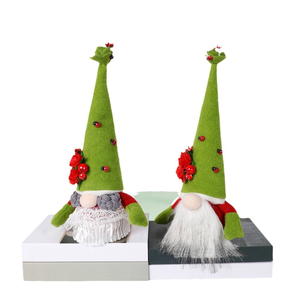 Nuevos productos transfronterizos irlandeses muñecas hojas verdes, muñecas, muñecas de fiesta, muñecas enanas, adornos del día de San Patricio