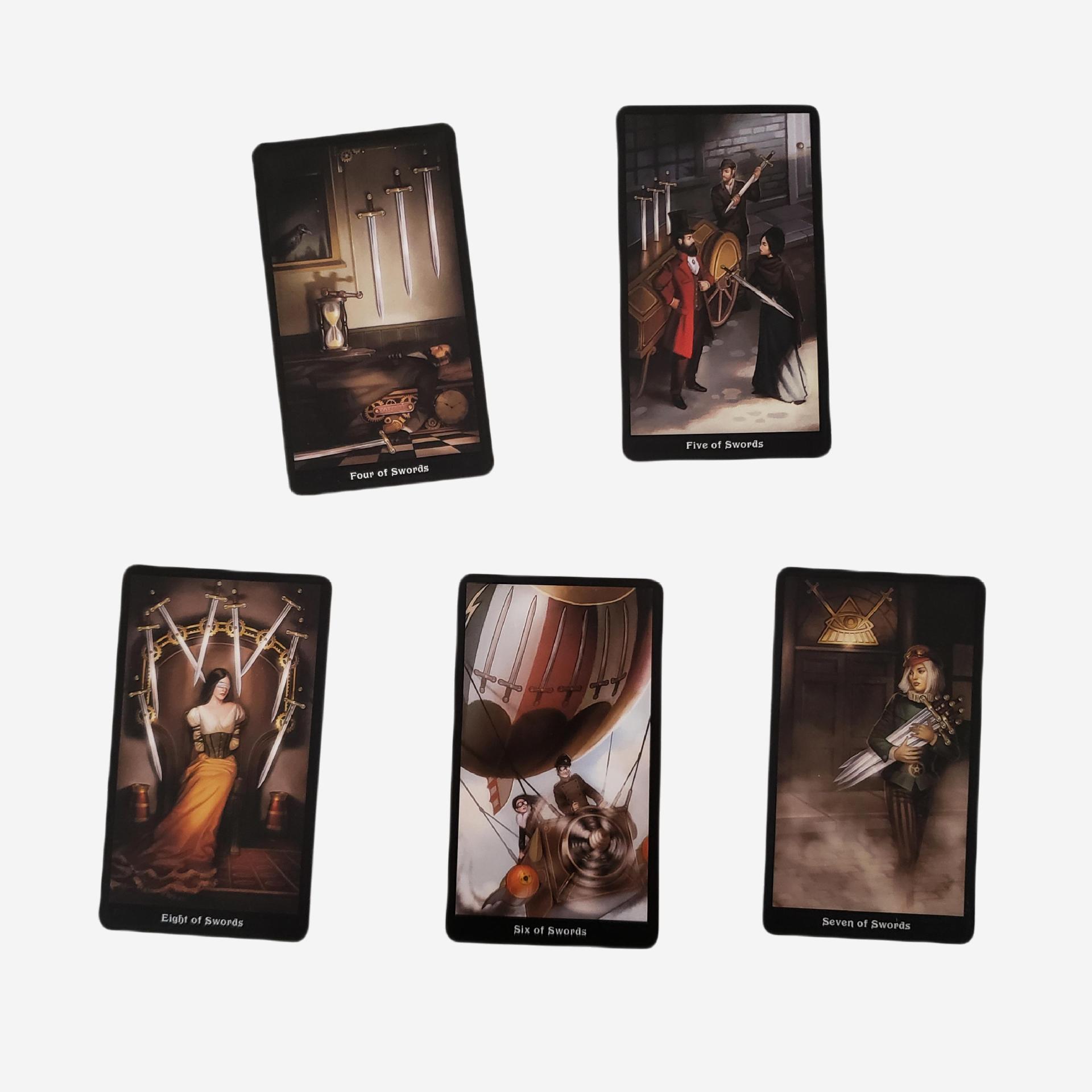 Steampunk Tarot Brettspiel Für Partys Und Gesellige Runden_voghion.com