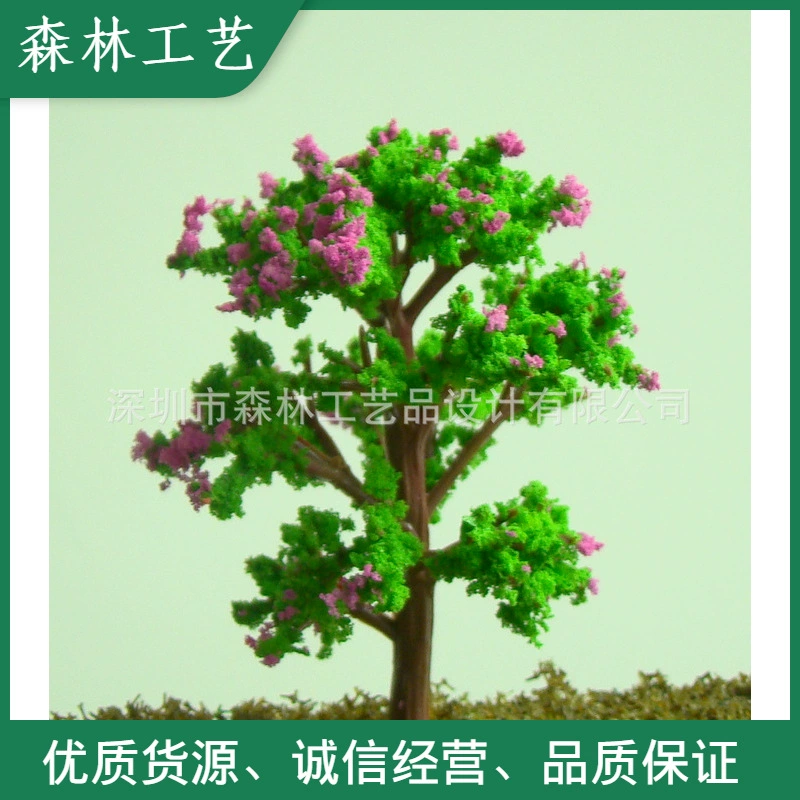 Песочный стол модель здания материал аксессуары дерево, украшение микропейзажа своими руками оптом, цветок баньяна tree-D5