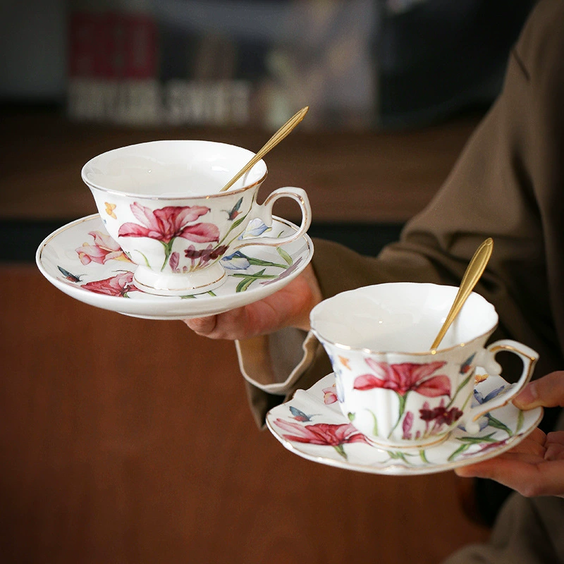 Sophisticated high quality ceramic afternoon tea for home use, tea cup