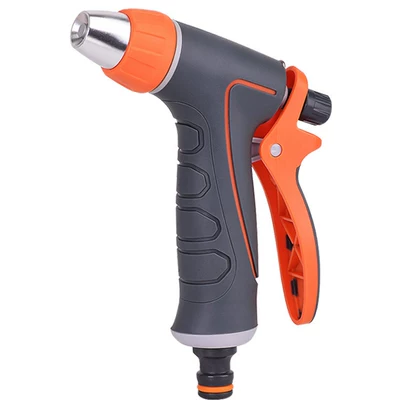 Suitable for high-pressure water guns, car wash nozzles, household car cleaning tools, watering hoses, and hose sets (High pressure car wash water gun) - a6-single-gun-no-connector-no-water-pipe