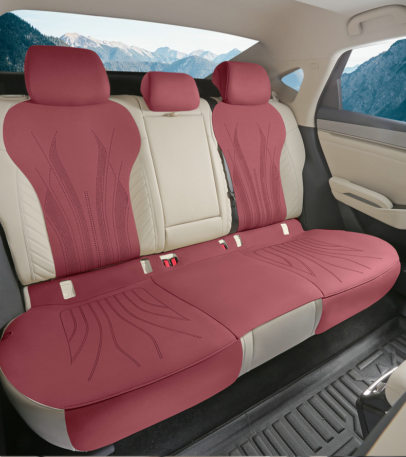 BYD Qin L special car seat cushion four seasons universal seat cover Qin DMI suede ventilated saddle cushion seat cover