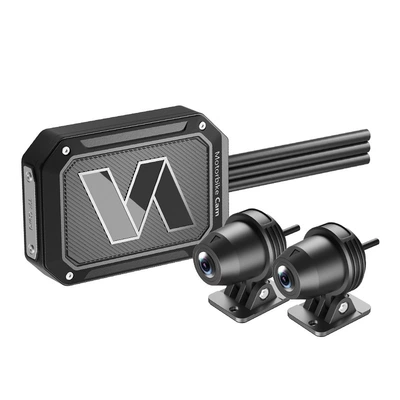 Cross-Border Best-Selling Dual-Recording Motorcycle Motorcycle driving recorder - dual-camera