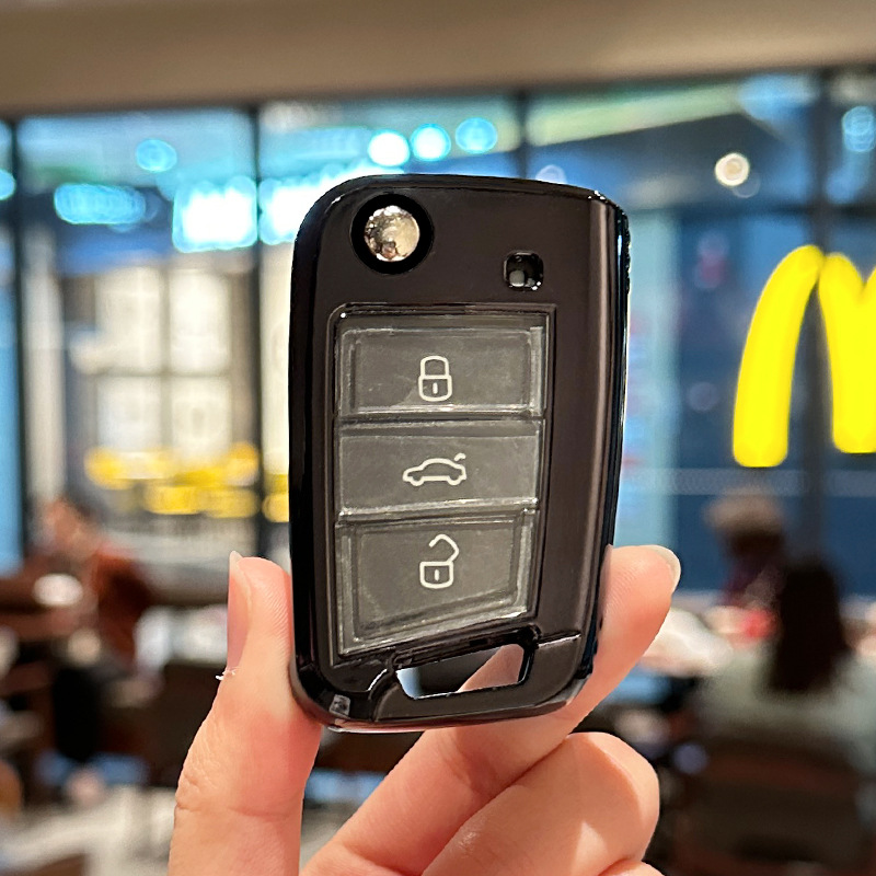 폭스 바겐 B [투명 블랙] 단일 키 세트