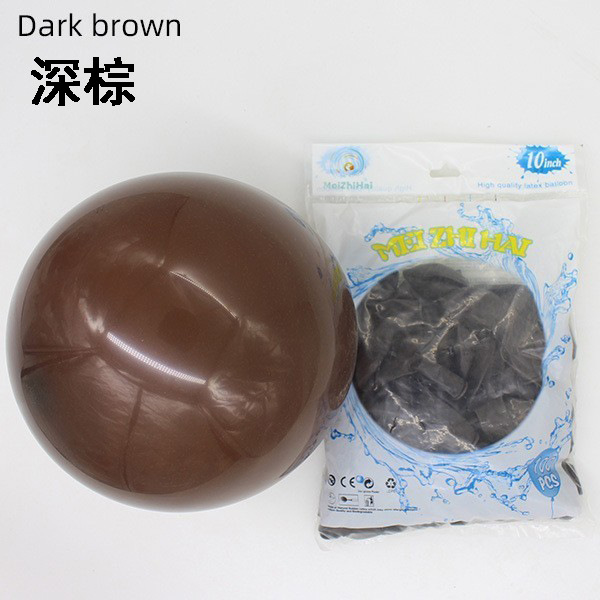 Decoración de boda de 10 pulgadas globo mate transparente decoración de fiesta de cumpleaños traje al por mayor personalizado decoración de sala de bodas