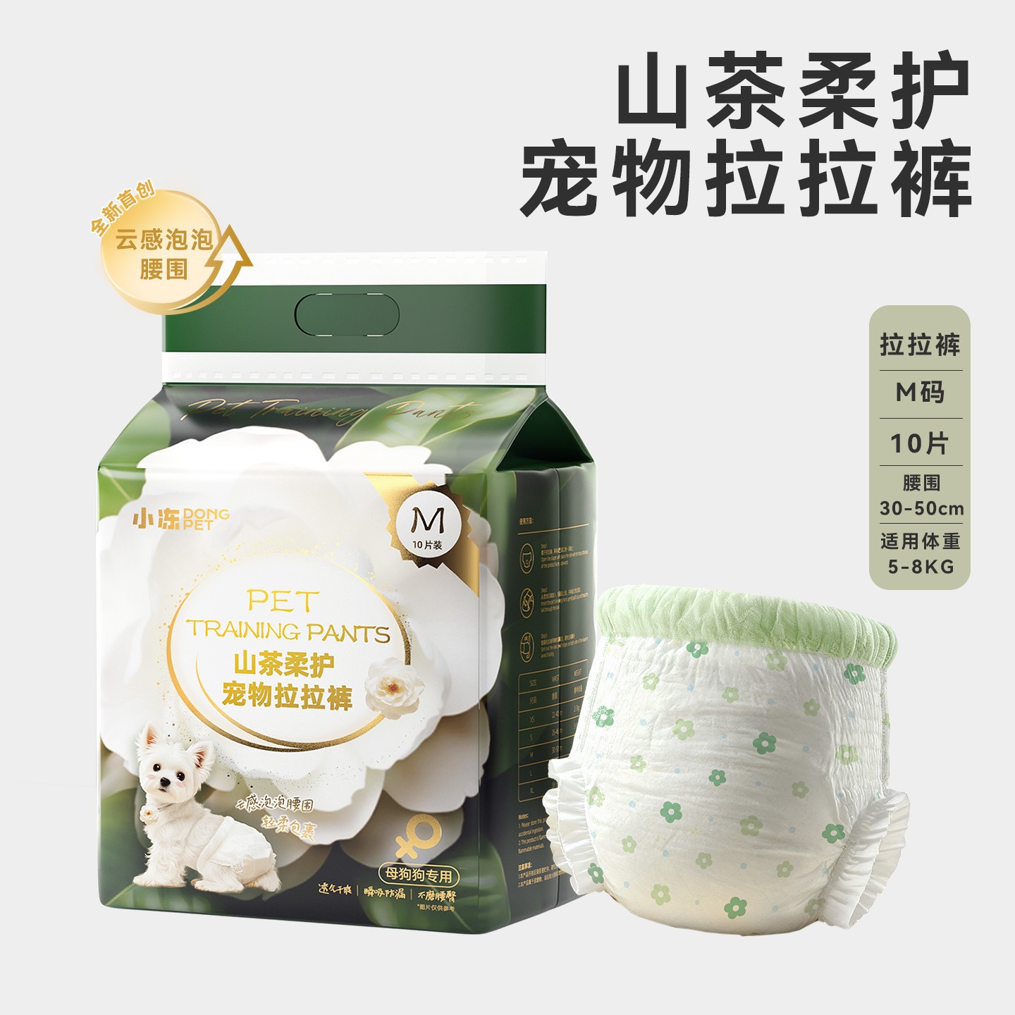 クロスボーダー変色趣味紙おむつ雌犬生理用ナプキン雄犬尿不湿犬生理用ズボン犬用品