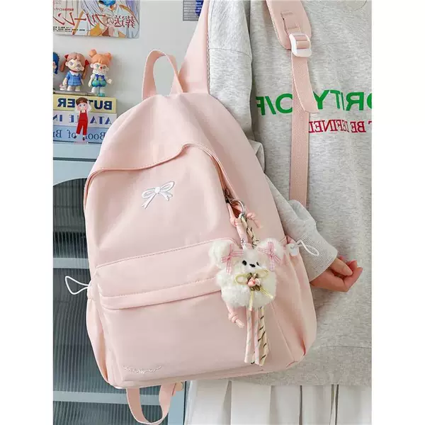 Schoolbags for Girls, Japanese Elementary School Students in Grades Three to Six, Versatile and Simple, Large-Capacity Junior High School Students, Small Fresh Backpacks