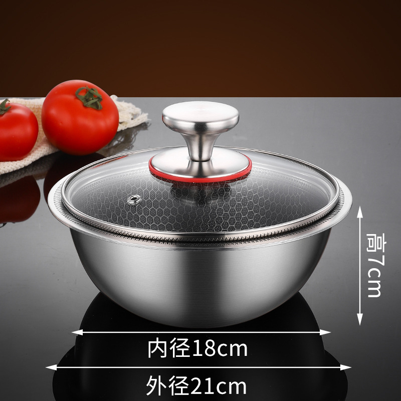 Panal olla de arroz: olla + cubierta (espesado