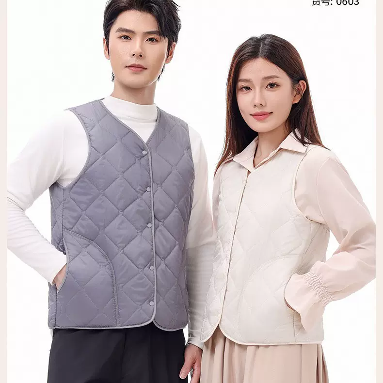 秋冬新款外穿羊毛背心恒温加绒加厚外套保暖马夹无袖背心