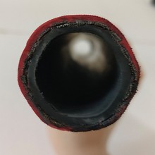 高压蒸汽胶管 耐酸碱耐高温 钢丝编织红色外胶