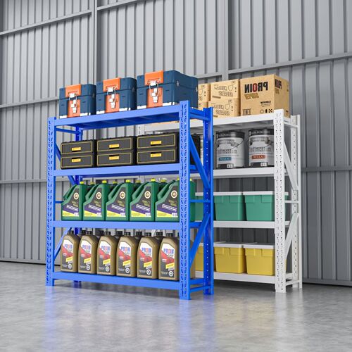 Inflammable lightweight storage racks warehouse multi-layer storage shelves storage room factory express goods rack home storage rack