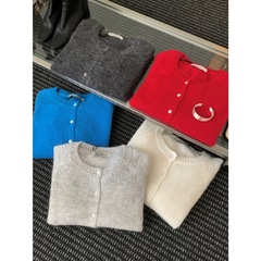 【MISS密思家】马海毛+羊毛简约毛感十足软糯保暖毛衣女装52101