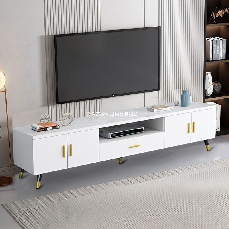 New Coffee Table Tv Cabinet Combination Tv Cabinet Simple Modern Living Room Home Light Luxury Italian Style Small Apartment Floor Cabinet