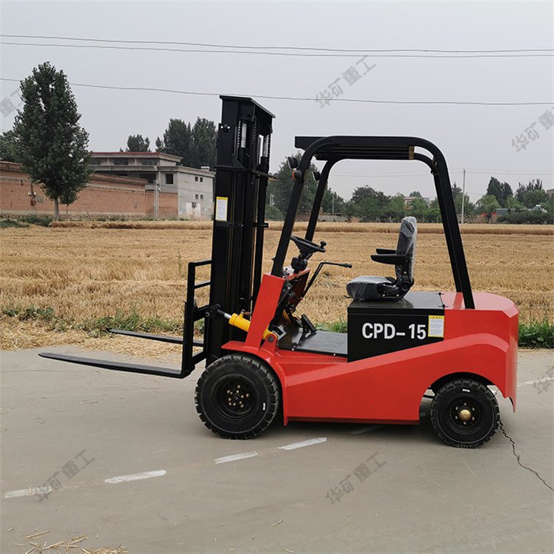离地间隙小电动叉车 1吨锂电液压电动搬运车 CPD-10电动叉车
