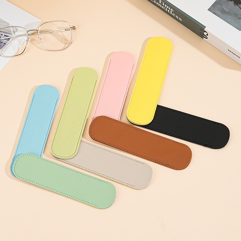 Bolsas de bolígrafo de cuero de color bolsas de bolígrafo