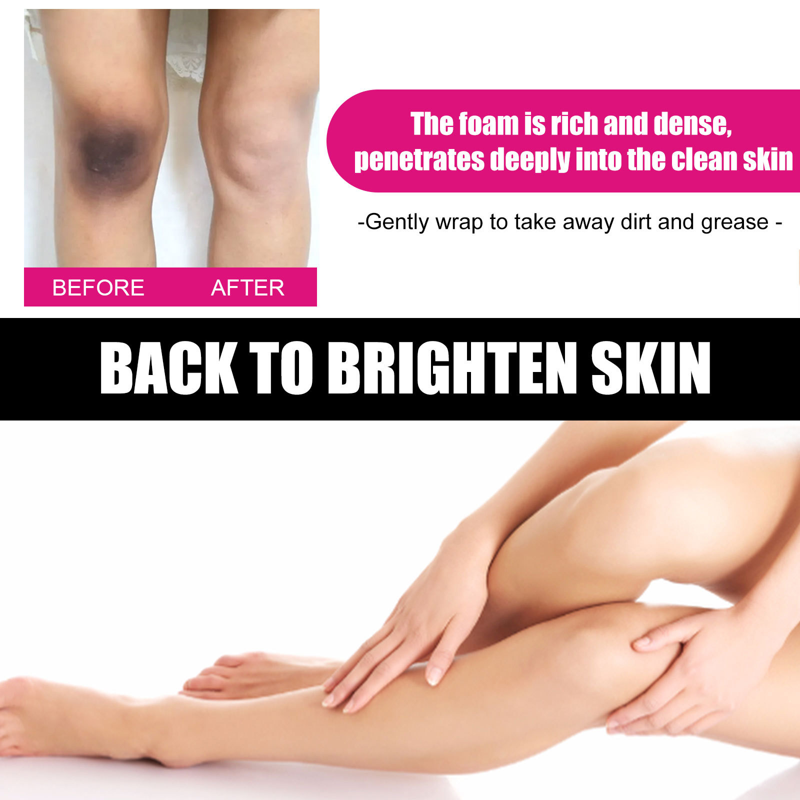 Savon de beauté pour les aisselles EELHOE, blanchit les articulations, les coudes, nettoie le corps, dilue la mélanine, hydrate et éclaircit la peau_voghion.com