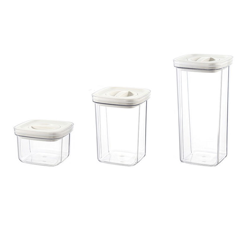 穀物回転蓋缶詰ドライフルーツスナック軽食保存ボックス PET プラスチック食品グレードの密封缶|undefined