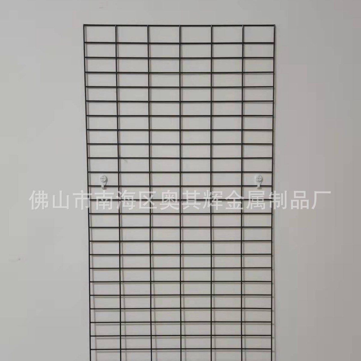 金属货架端头侧挂网 可移动悬挂日用品小配件挂网 铁丝网片