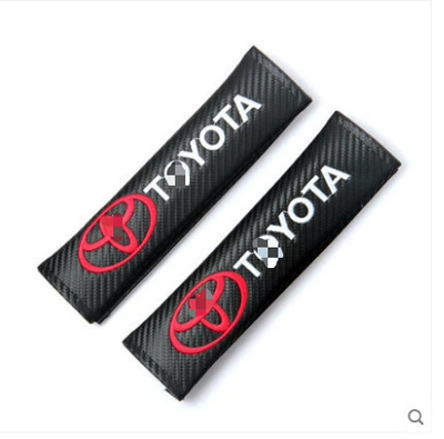 Seat belt shoulder pad, for unlimited TRD modified carbon - toyota-carbon-fiber-pair-246cm