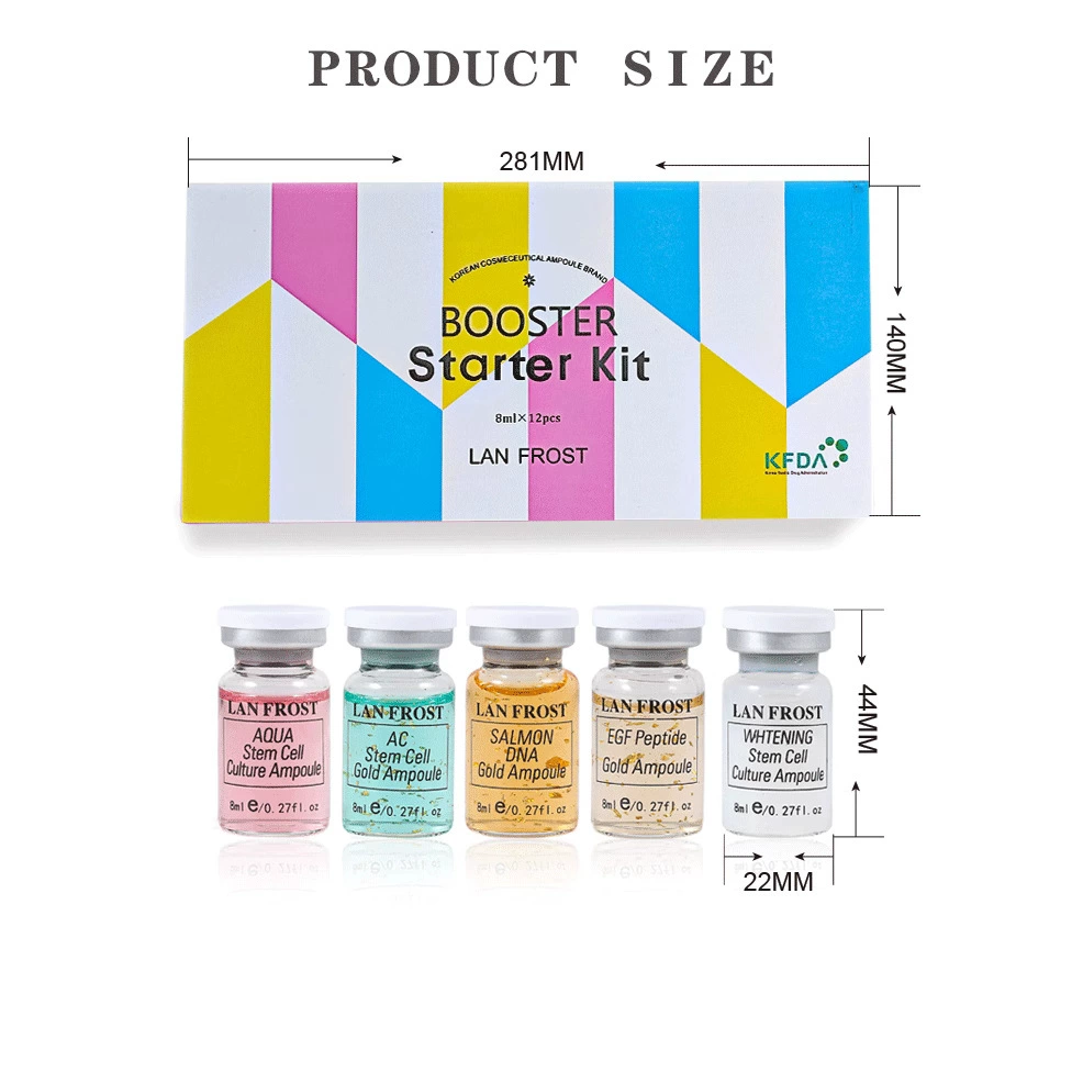 BB Glow Korean BOOSTER сыворотка оригинальный раствор 24K золотая фольга эссенция гиалуроновая кислота