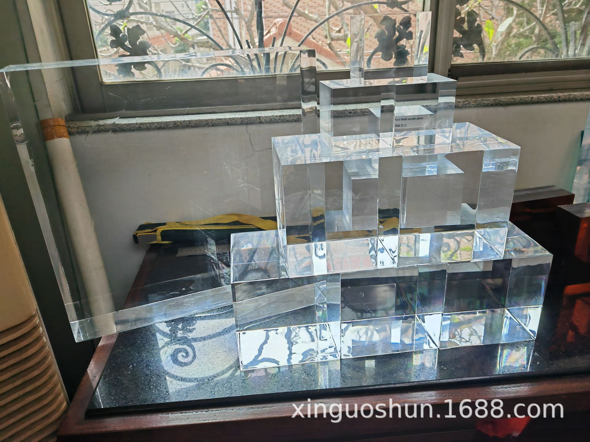 欣日顺合资料透明3-20规格可选择亚克力透明磨砂板展示架办公文具