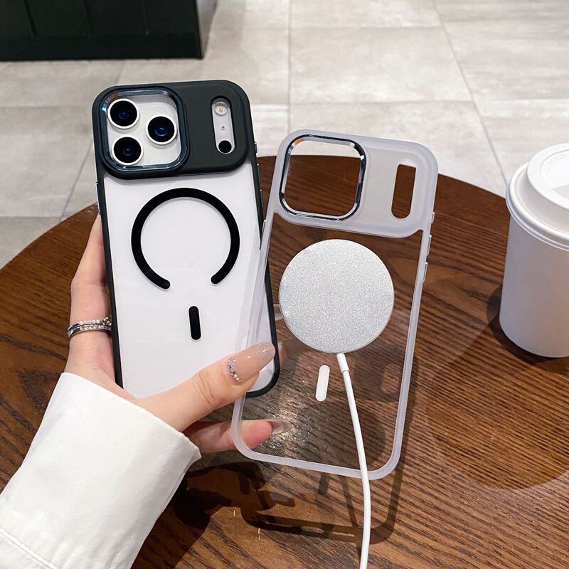 五金镜头适用iPhone17promax手机壳苹果17Air简约高级感磁吸新款|undefined