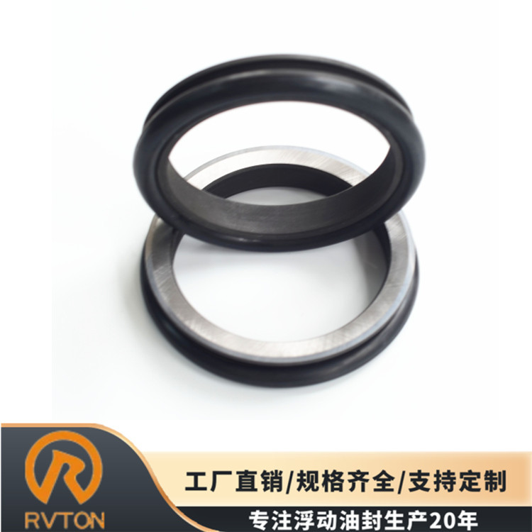 适用于卡特轮式拖拉机减速机金属密封环6T8437浮动油封