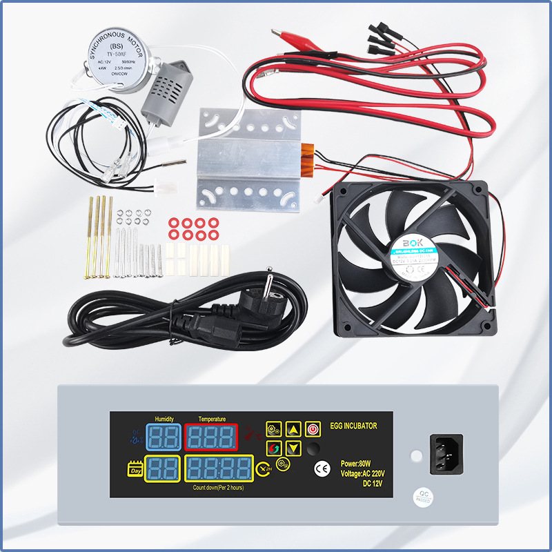 Controlador de incubadora inteligente automático HTMC-7 Doble Poder DIY montaje manual mini incubadora Accesorios