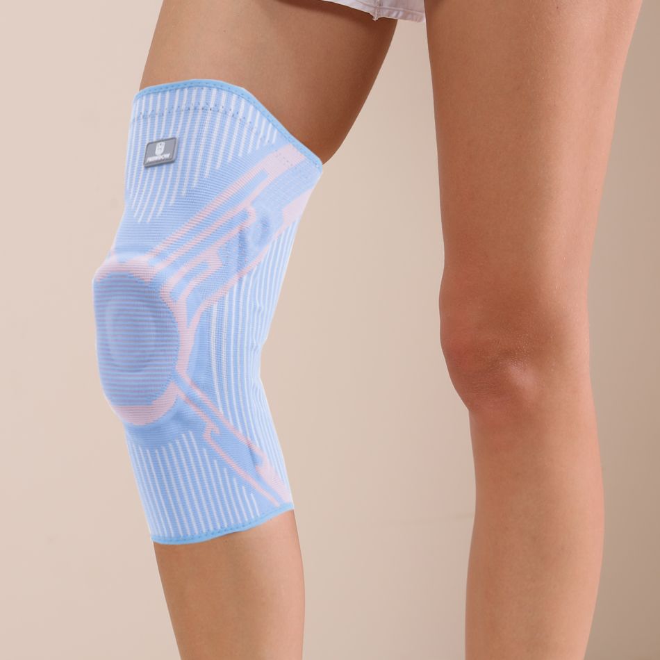 Deportes de verano rótula saltar cuerda alargada nylon delgada correr baloncesto hombres y mujeres profesional antideslizante rodilla manga protectora