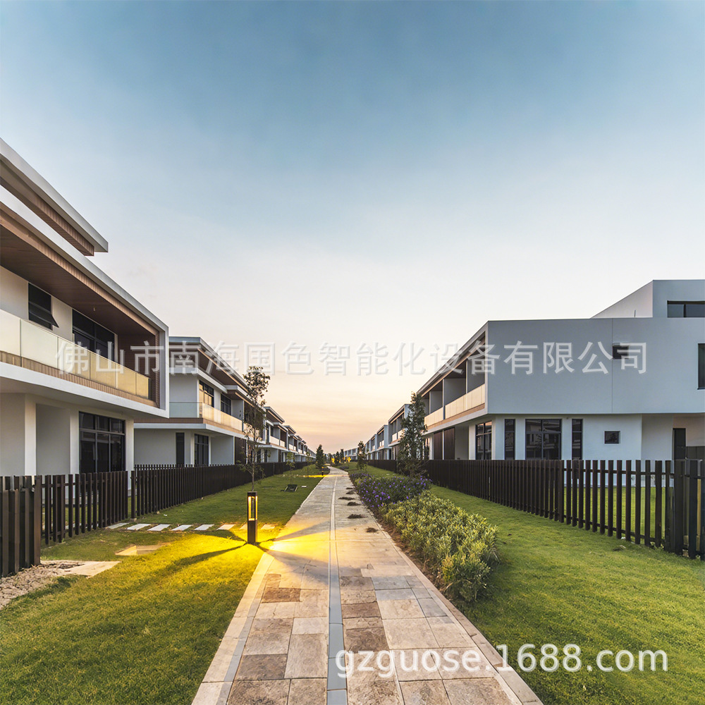 Villa integrada modular de acero ligero Casa de tablero móvil Casa de madera Contenedor Casa de contenedores Villa integrada de acero ligero