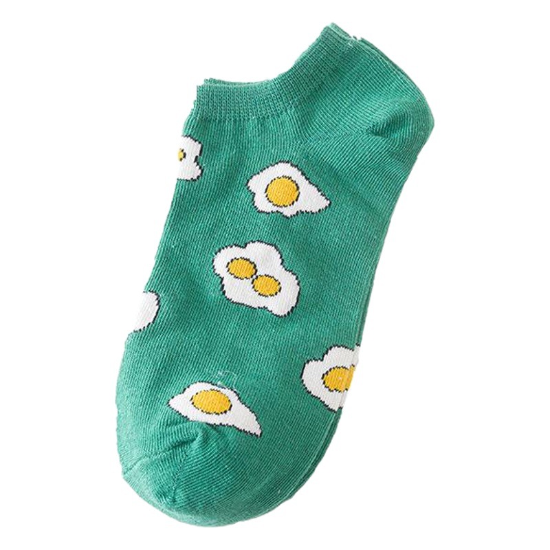 Calcetines japoneses calcetines de mujer calcetines de hombre de corte bajo de primavera y otoño de algodón delgado de dibujos animados ins calcetines de mujer de moda lindo Barco de la calle Calcetines