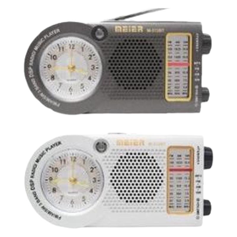 Transfronterizo nuevo altavoz Bluetooth multifuncional de radio de banda completa retro mini portable USB flash