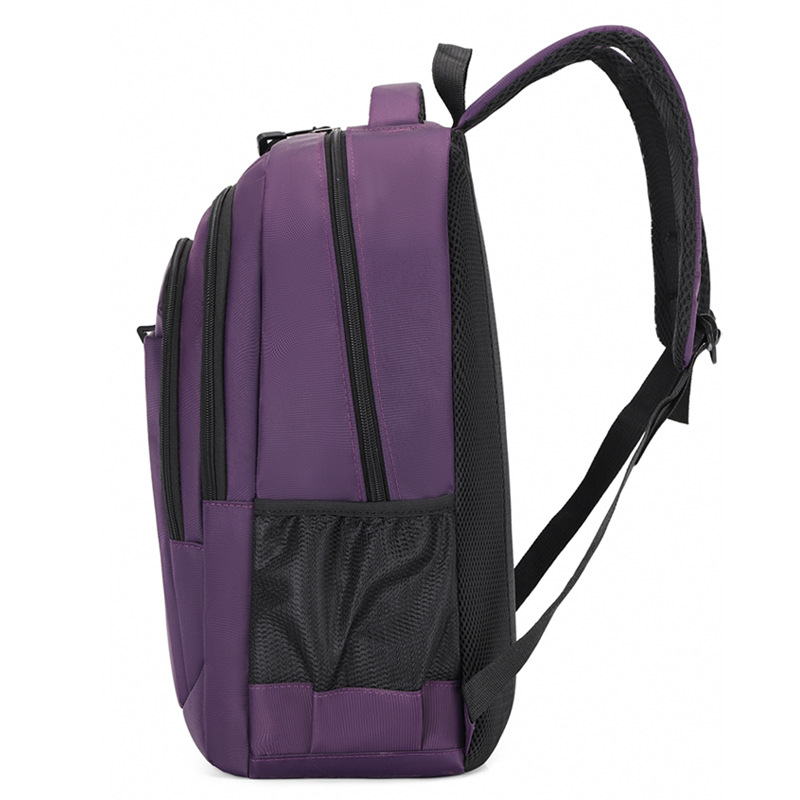 Mochila de tendencia de la moda de los nuevos hombres, resistente a las salpicaduras, Oxford, bolso de computadora de negocios de gran capacidad para viajes de negocios