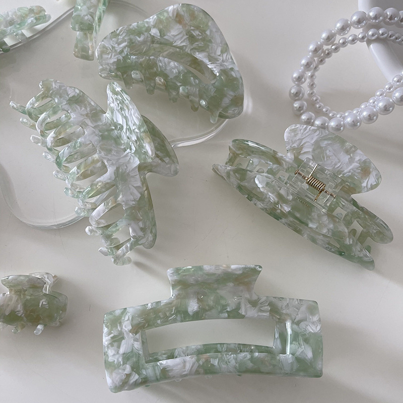 Title 4, Fermaglio per capelli femminile Acetato Premium...