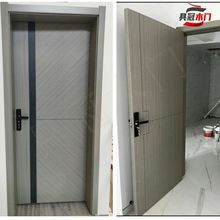 碳晶实木门卧室门免漆门房间门环保耐用木门一件起批跨境厂家包邮