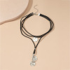 Tide, fashionable coins, multicoloured chain for key bag  suitable for men and women for beloved, wholesale