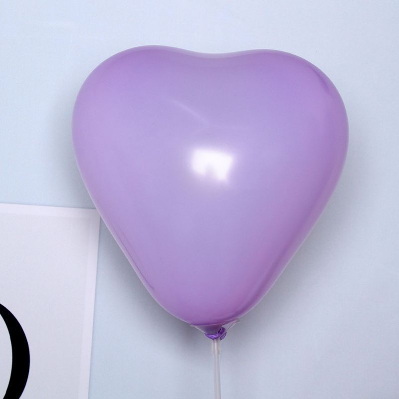 アマゾンマカロンハート型バルーン肥厚告白愛バルーン結婚式の部屋の装飾シーン誕生日アレンジメントバルーン|undefined