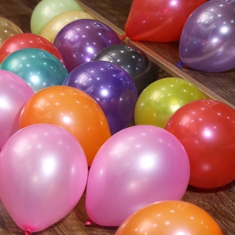 [Fabricante] 120g globo de perlas al por mayor de 10 pulgadas de espesor globo redondo globo de decoración de la habitación de la boda