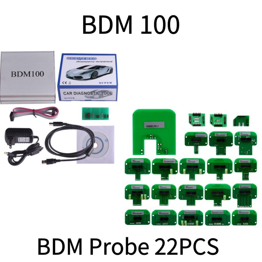 BDM100+BDM Probe 22PCS