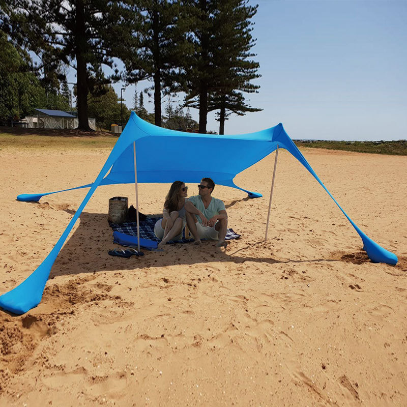 Tienda de playa Laica sombreante solar al aire libre acampando frente al mar pesca anti-UV exportación en stock