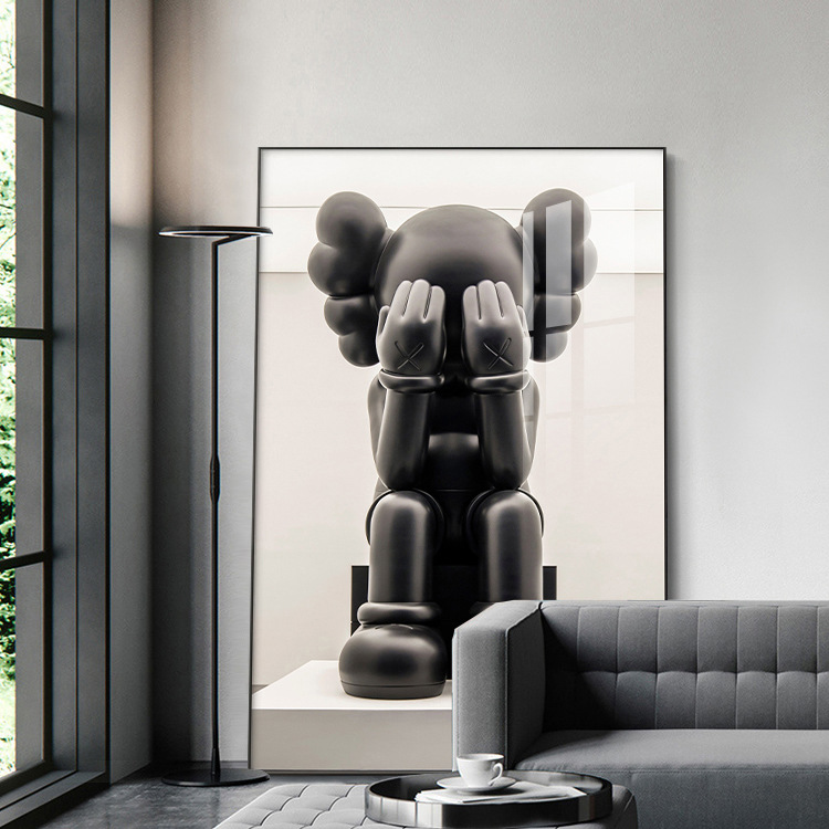 KAWS Violent Bear Decorative Painting Co...