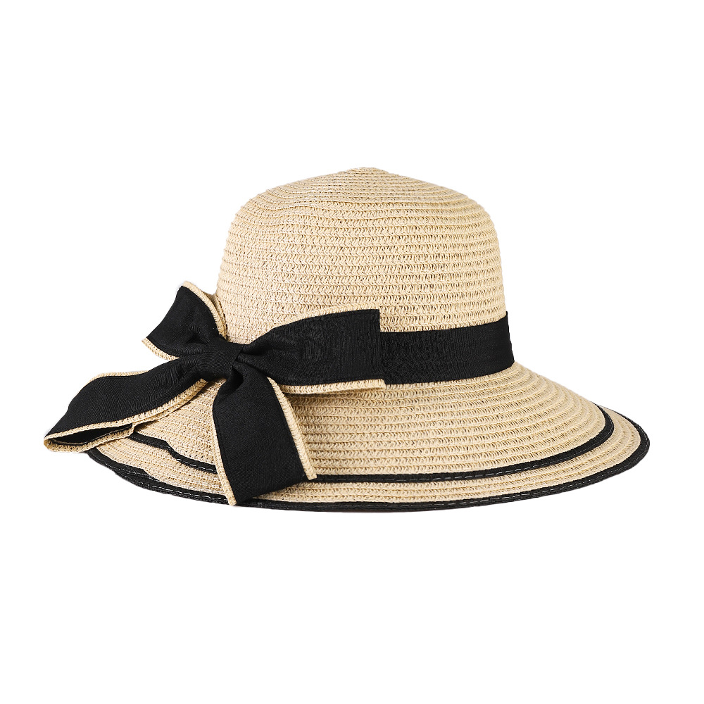 560g Weight Baseball Cap Hats Type Women's Casual Formal Bow Knot Big Eaves Baseball Cap