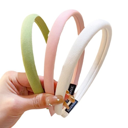 Children's Colorful Hair Band without Tightening, for Girls, Baby, Sweet and Cute Hair Band, Fashionable and Versatile Hair Pin, Head Accessory