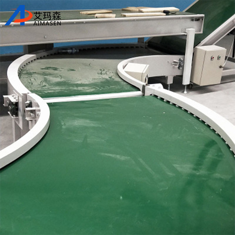 厂家供应转弯机输送带 30 60 90度输送带传送带耐磨防滑规格可做