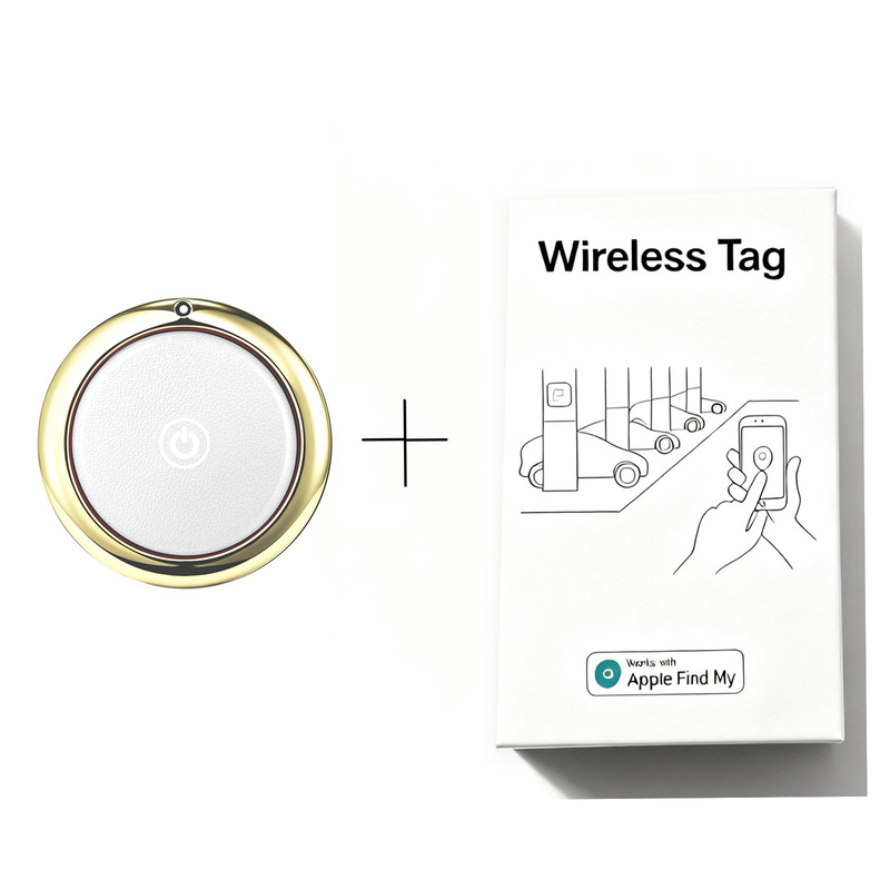 平替airtag真皮防丢器FindMy全球定位器钥匙扣包包宠物追踪器|undefined